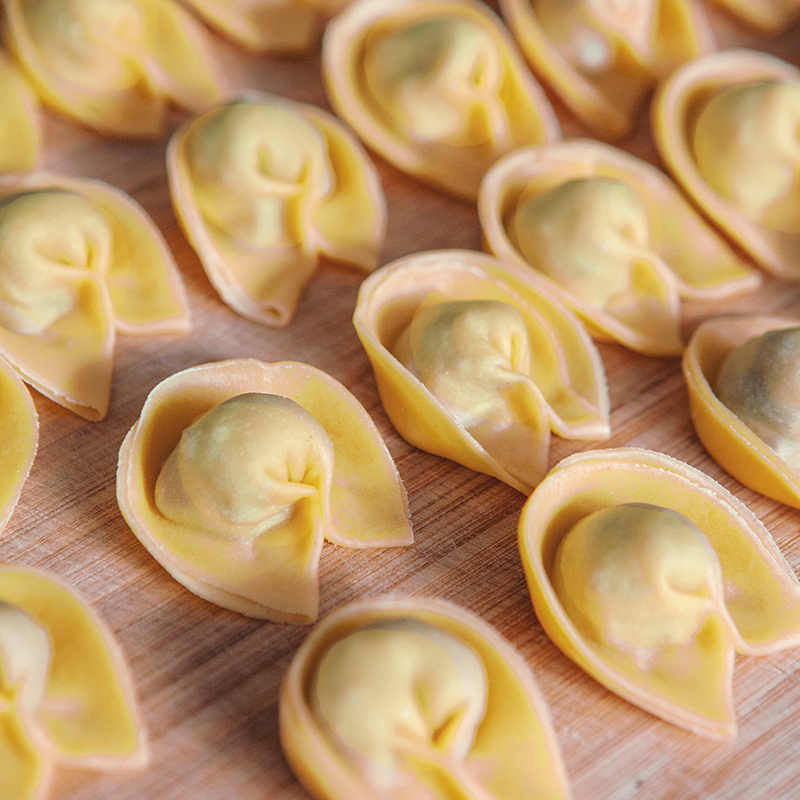 Ravioli al zucca e amaretti